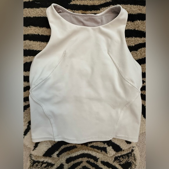 lululemon athletica Tops - Lululemon Wunder Train Racerback Tank Top Bone Size 2 EUC
